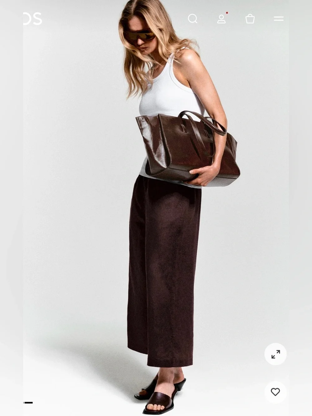 COS Linen Culottes